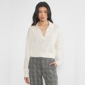 Aritzia Wilfred Clara Merino Wool Waist Sweater